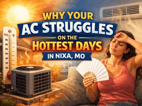Why Your AC Struggles on the Hottest Days in Nixa, MO