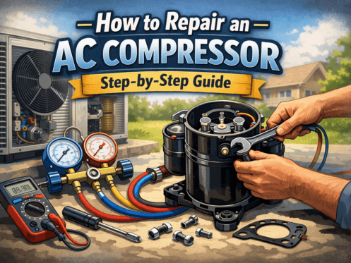 How to Repair an AC Compressor (Step-by-Step Guide)